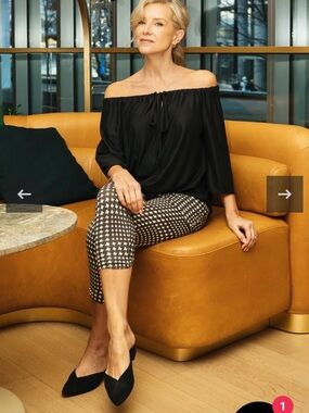 Diane Kroe Evermore Top black brushed Venezia L/XL